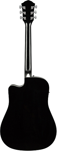 FENDER FA-125CE Dreadnought, Black Электроакустическая гитара