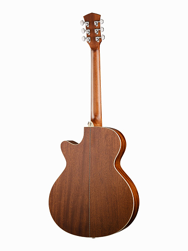 Parkwood P670-WCASE-NAT Электроакустическая гитара, с вырезом, с футляром