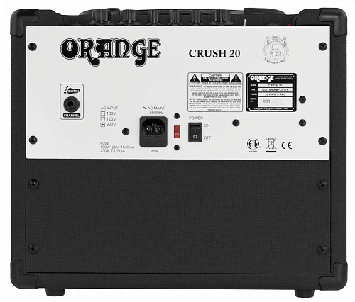 Orange Crush 20 BK Комбо для электрогитары, 20 ватт