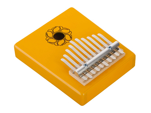 Мозеръ KMKr-2-Y Escudo Калимба, резонаторная, 10 язычков, трапеция, желтая