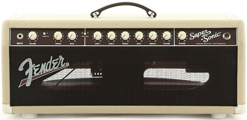 FENDER SUPER SONIC 22 HEAD BLONDE Ламповый гитарный усилитель 'голова', 22 Вт