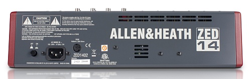 Allen&Heath ZED1402   6 , 4  , 4 AUX, USB 