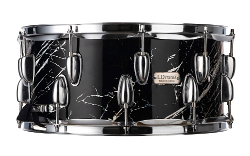 LDrums LD6404SN Малый барабан, черный мрамор, 14"*6,5"
