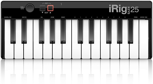 IK MULTIMEDIA iRig Keys 25 USB/миди-клавиатура для Mac, PC, 25 клавиш