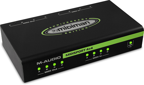 M-Audio MidiSport 4x4 USB MIDI интерфейс
