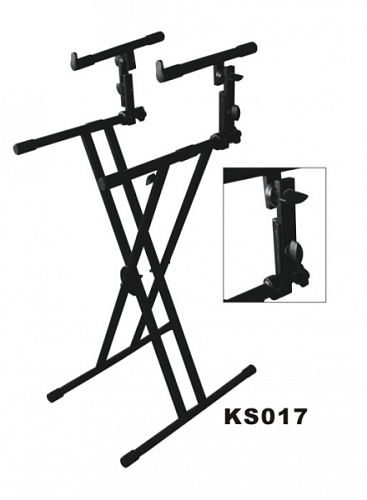 VESTON KS017 2-ярусная подставка для синтезатора