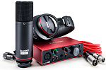 Фото:FOCUSRITE Scarlett Solo Studio 3rd Gen Студийный комплект (Scarlett Solo 3rd Gen, наушники, микрофон, ПО, микрофонный кабель)