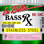 Фото:La Bella RX-S4C RX – Stainless Комплект струн для бас-гитары, нерж.сталь, 45-105