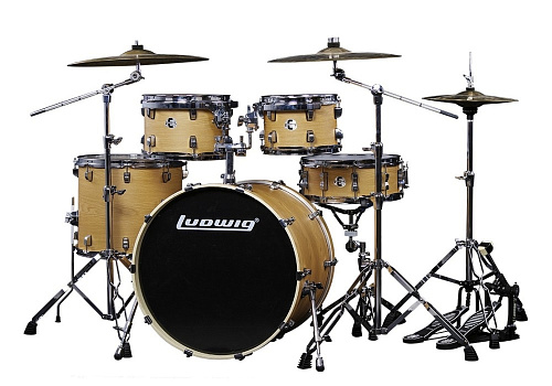 Ludwig LEC522031 Element Evolution Барабанная установка, цвет древесины, 2 коробки