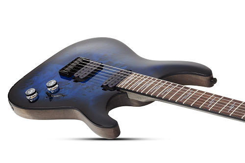Schecter Omen Elite-6 STBB Электрогитара, цвет синий