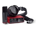 Фото:Focusrite Scarlett-Solo-Studio-4th Scarlett Solo Studio 4th gen Комплект Аудиоинтерфейс USB, микрофон, наушники