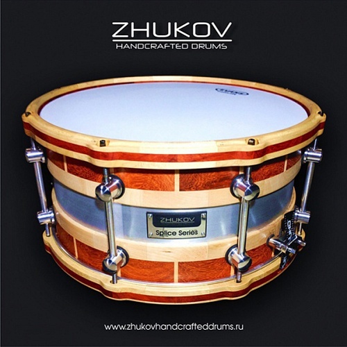 Zhukov Handcrafted Drums ZHD-SPLPDK147 Splice Series  , 14" x 7"