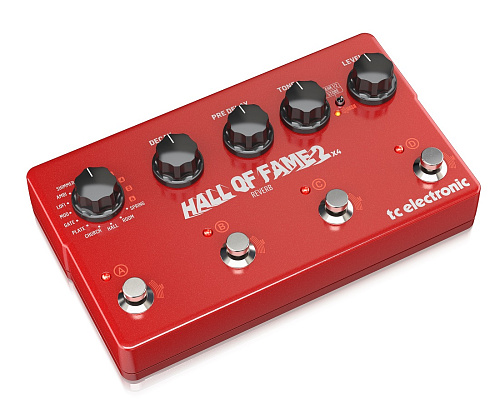 TC Electronic HALL OF FAME 2 X4 REVERB Гитарная педаль эффекта ревербератор