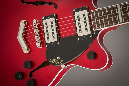 Gretsch G2655 Streamliner Center Block Jr., V-Stoptail Broad'Tron Flagstaff Sunset Полуакустическая электрогитара