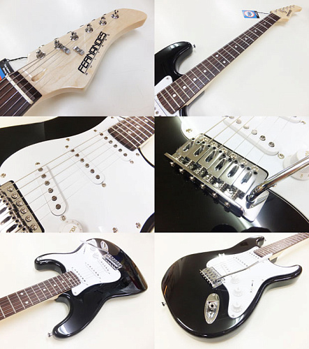 Fernandes LE-1Z 3S BLK/R Электрогитара