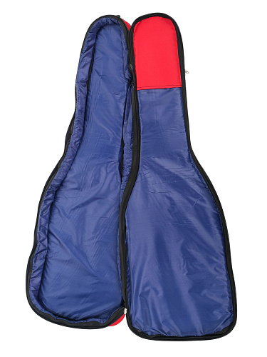 MEZZO MZ-ChGE-3red/blue/wh Чехол для электрогитары, триколор