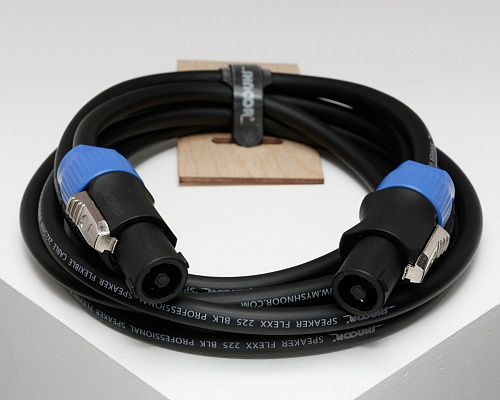 Shnoor SC225-SPSP-20m Кабель акустический гибкий, 2x2,5 мм, Speakon, 20 м