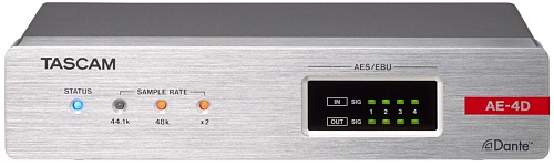 Tascam AE-4D AES/EBU-Dante   DSP Mixer, 4 /4  AES/EBU ,  XLR