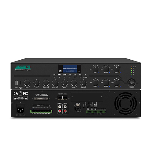 DSPPA DMA6650U Микшер усилитель мощности трансляционный, 650 Вт