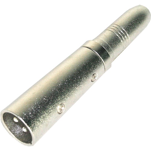 Invotone AD340 Переходник 3P XLR папа, 6.35мм моно Джек мама