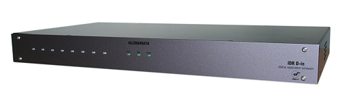 Allen&Heath iDR-D-In Цифровой модуль расширения для iDR-4/iDR-8, 8 микр./лин. XLR входов