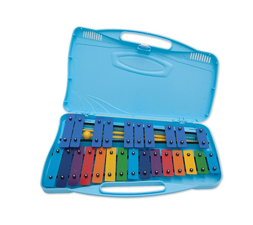 Angel AG-25N2C Глокеншпиль, 25 брусков, синий футляр