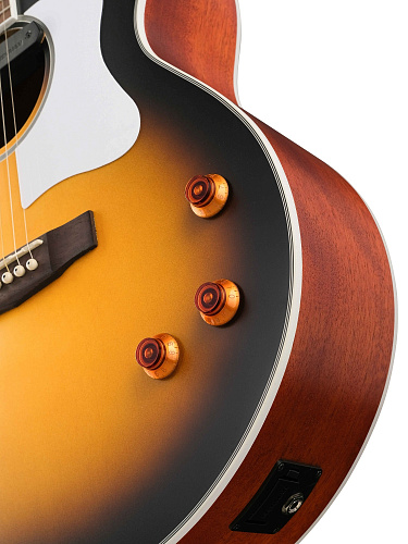 Cort CJ-Retro-VSM CJ Series Электроакустическая гитара, санберст