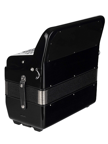 Aurus JH5096-BLACK Аккордеон кнопочный 70/96/7/2, черный, с футляром
