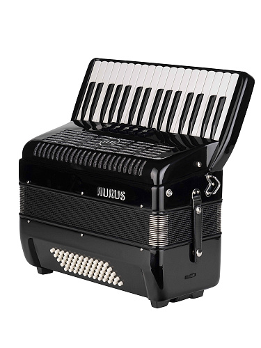 Aurus JH2011D-BLACK Аккордеон 34/60/5, черный, с футляром