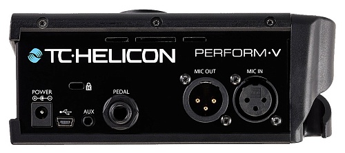 TC HELICON PERFORM-V Вокальный процессор эффектов с креплением на микрофонную стойку.