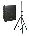 Фото:ECO PRESTO SUB-15A Wall mounting (T) + SS018A (set) Активный сабвуфер 500 W (RMS)