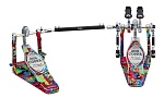 :Tama Iron Cobra HP900RWMPR Rolling Glide Twin Pedal, Psychedelic Rainbow,    ,   