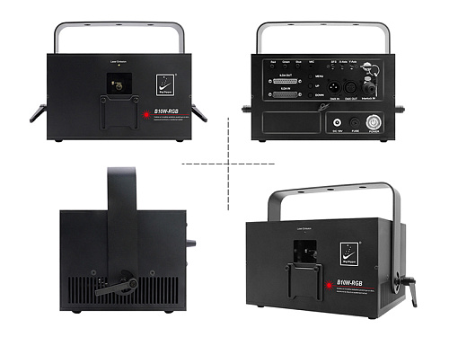 Big Dipper B10W Лазерный проектор, красный+зеленый+синий