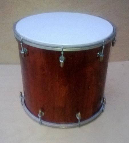 Мастерская Бехтеревых BK-10K Барабан кавказский 10", 25х25,4 см, цвет — красный