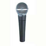 Фото:SHURE SM58-LCE Динамический кардиоидный вокальный микрофон