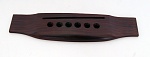 Фото:WBO GBR Подставка для струн (бридж) для акустической гитары, материал - палисандр