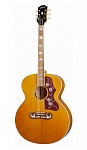 Фото:Epiphone J-200 Aged Antique Natural Электроакустическая гитара, цвет натуральный