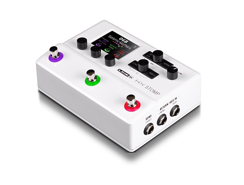 LINE 6 HX STOMP LIMITED EDITION CRYSTAL WHITE   , 