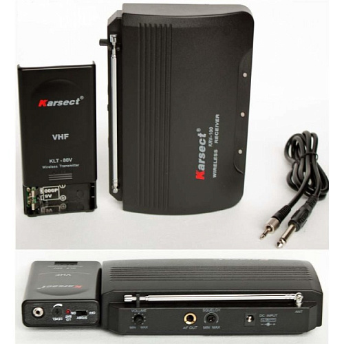 KARSECT KRV-100/KLT-80V/G-05 Радиосистема VHF/1 для гитары