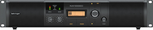 BEHRINGER NX1000D Профессиональный усилитель мощности с DSP 2х160Вт 8 Ом