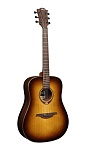 Фото:LAG T-118D BRS Акустическая гитара, дредноут, цвет санберст
