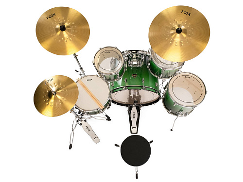 Foix LH-21H29 Барабанная установка, зеленая