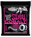 Фото:Ernie Ball 2734 Cobalt Bass Super Slinky Струны для бас-гитары (45-65-80-100) обмотка кобальт