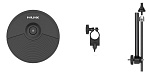 Фото:Nux Cherub DM-210-10-Cymbal-Set Пэд тарелки со стойкой для установки DM-210