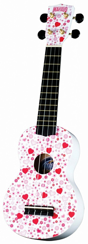 MAHALO U-40 HT Heart укулеле сопрано с чехлом