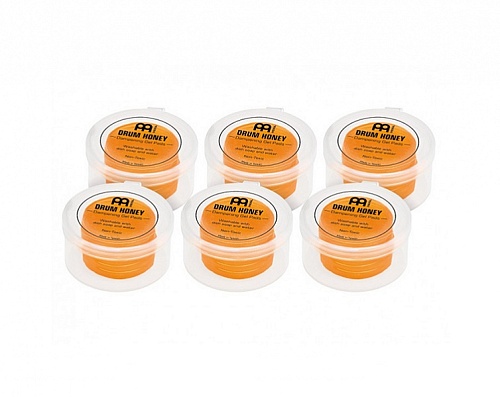Meinl VE6-MDH Drum Honey Демпфер для барабана, гелевый, 6 шт