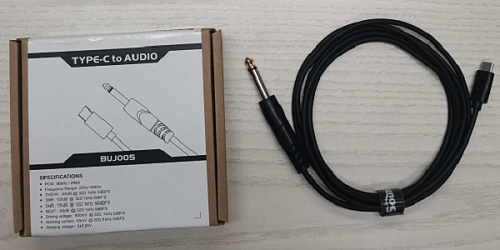 Soundking BUJ005(1.5m) Кабель акустический Type-C-6.35 мм, 1.5 м