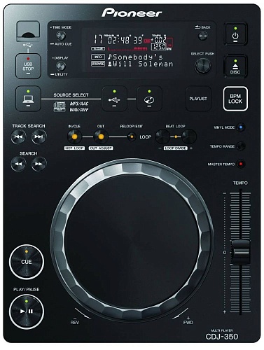 PIONEER CDJ-350 DJ CD/MP3 проигрыватель