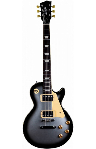 Jet JL-500 SLB Электрогитара, Les Paul, корпус красное дерево, HH, цвет Silverburst