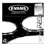Фото:Evans ETP-G1CTD-F G1 Fusion Набор пластика для том барабана 10"/12"/14"